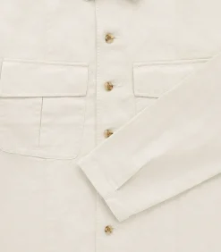 Jungle Cotton & Linen Overshirt
