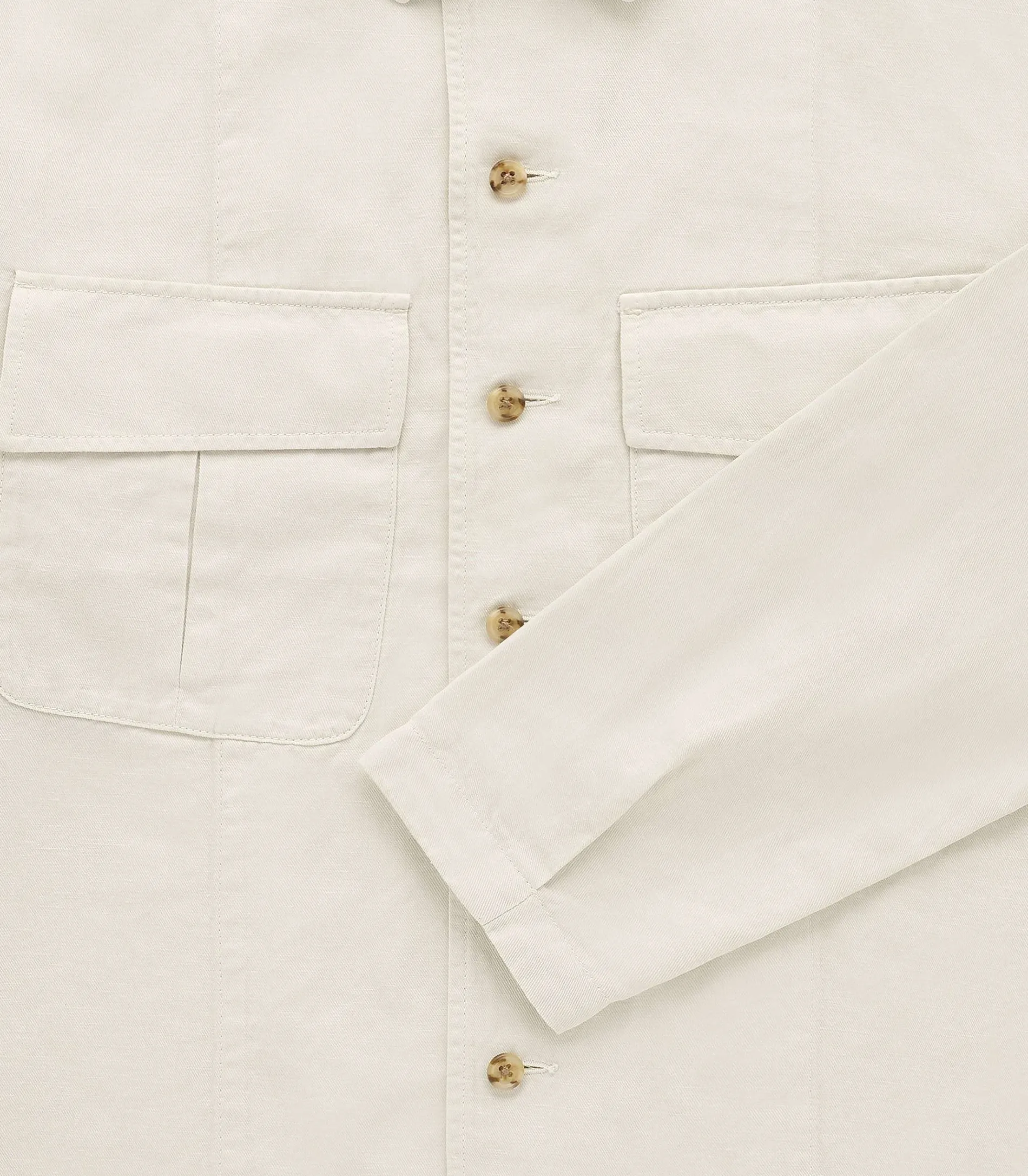 Jungle Cotton & Linen Overshirt