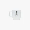Milk Glass Bookstore Mug
