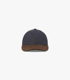 Monogram Cotton & Linen Cap