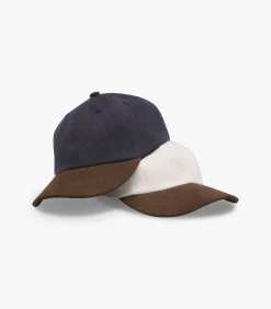Monogram Cotton & Linen Cap