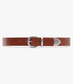 Western Bridle Leather Belt